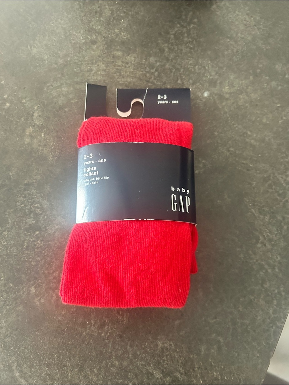 New with tags BabyGAP cotton tights, age 2-3 years old